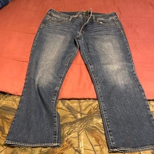 American Eagle straight leg jeans.
